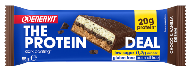 ENERVIT PROTEIN DEAL BARRETTA CHOVAN 55 G - Farmacia Dott. Pasquale Russo
