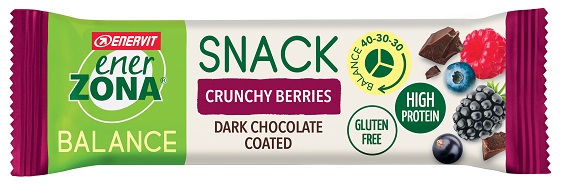 ENERZONA SNACK CRUNCHY BERRIES 33 G - Farmacia Dott. Pasquale Russo