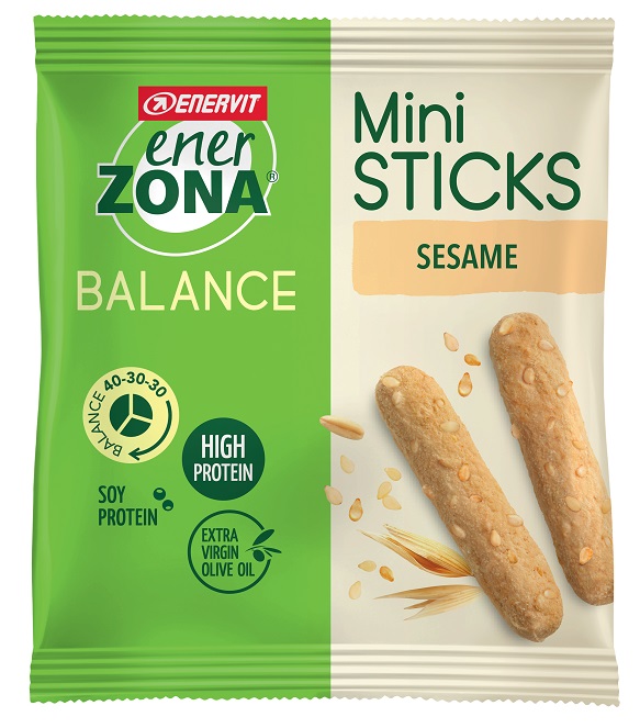 ENERZONA MINI BREAD STICKS SESAME 22 G - Farmacia Dott. Pasquale Russo