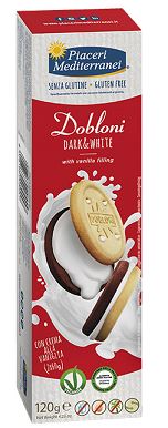 PIACERI MEDITERRANEI DOBLONI DARK & WHITE 120 G - Farmacia Dott. Pasquale Russo
