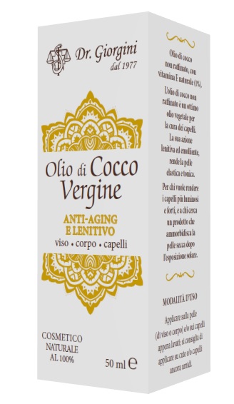OLIO DI COCCO VERGINE 50 ML - Farmacia Dott. Pasquale Russo