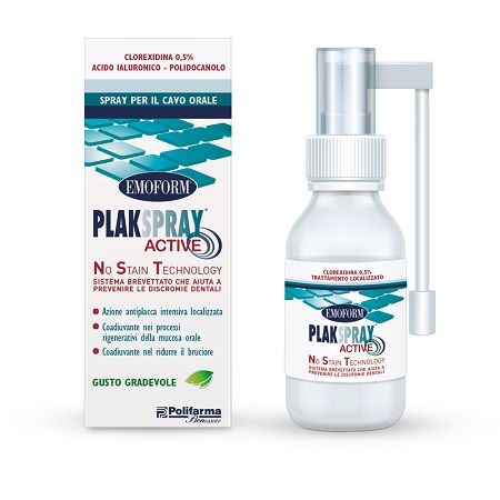 EMOFORM PLAK SPRAY ACTIVE 50 ML - Farmacia Dott. Pasquale Russo