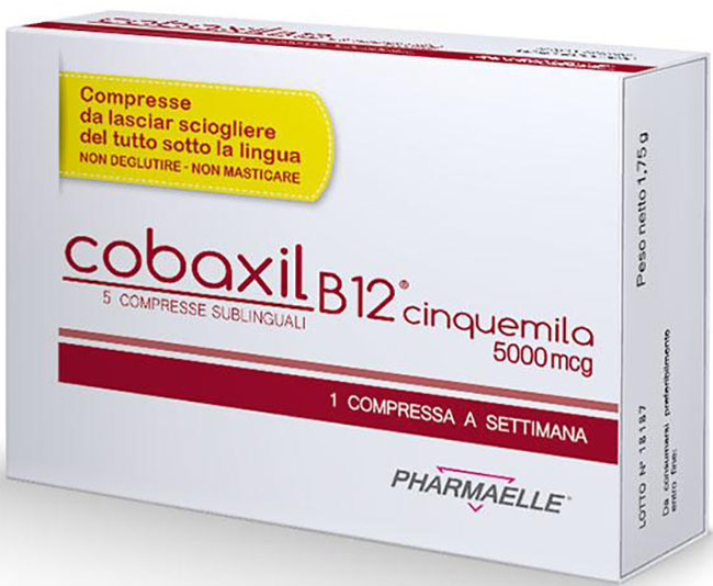 COBAXIL B12 5000MCG 5 COMPRESSE SUBLINGUALI - Farmacia Dott. Pasquale Russo