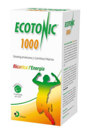 ECOTONIC 1000 14 STICK PACK 15 ML - Farmacia Dott. Pasquale Russo