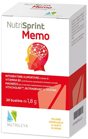 NUTRISPRINT MEMO 20 BUSTINE STICK - Farmacia Dott. Pasquale Russo