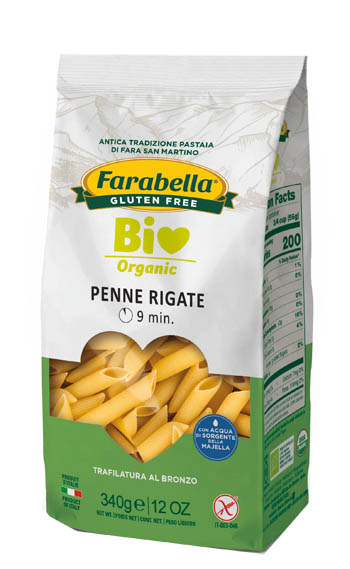 FARABELLA BIO PENNE RIGATE MAIS-RISO 340 G - Farmacia Dott. Pasquale Russo