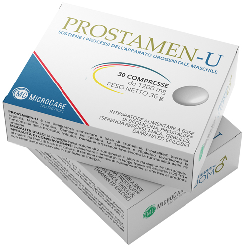 MICROCARE NUTRITION PROSTAMEN U 30 COMPRESSE - Farmacia Dott. Pasquale Russo