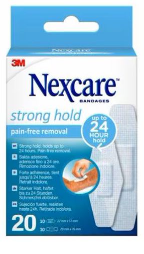 CEROTTO NEXCARE STRONG 360 GRADI 20 PEZZI ASSORTITI - Farmacia Dott. Pasquale Russo