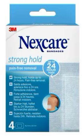 CEROTTO NEXCARE STRONG PADS 4 PEZZI - Farmacia Dott. Pasquale Russo