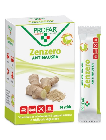 PROFAR ZENZERO 14 STICK OROSOLUBILI - Farmacia Dott. Pasquale Russo