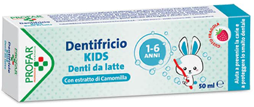 PROFAR DENTIFRICIO KIDS 1-6 50 ML - Farmacia Dott. Pasquale Russo