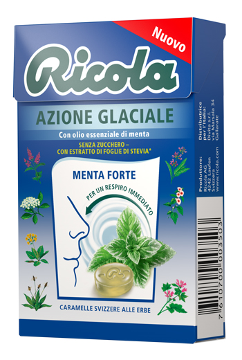 RICOLA AZIONE GLACIALE 50 G - Farmacia Dott. Pasquale Russo
