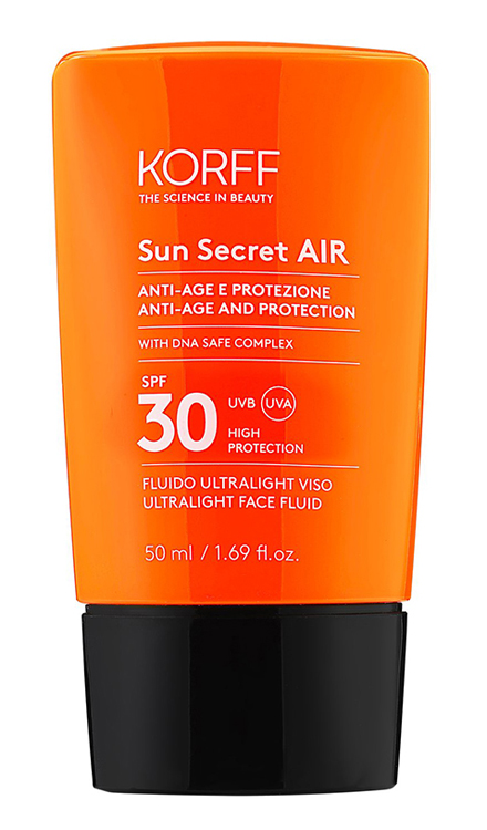KORFF SUN SECRET AIR FLUIDO VISO SPF30 50 ML - Farmacia Dott. Pasquale Russo