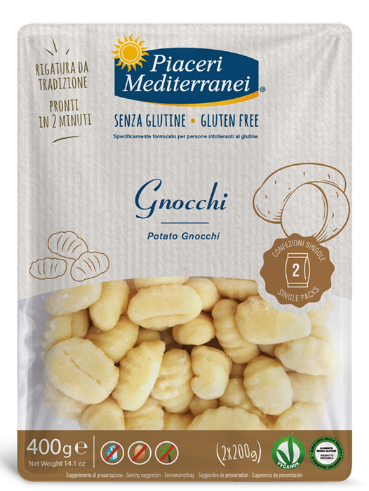 PIACERI MEDITERRANEI GNOCCHI 400 G - Farmacia Dott. Pasquale Russo