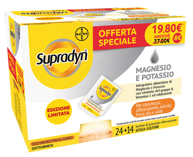 SUPRADYN MAGNESIO E POTASSIO LIMITED EDITION 14 + 24 BUSTINE - Farmacia Dott. Pasquale Russo