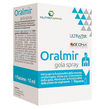 ORALMIR GOLA SPRAY 15 ML - Farmacia Dott. Pasquale Russo
