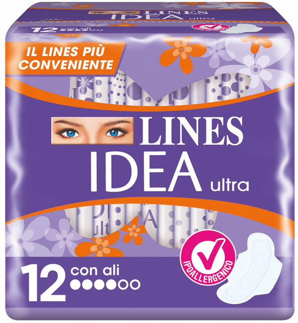 IDEA ULTRA ASSORBENTE GIORNO CON ALI 12 PEZZI - Farmacia Dott. Pasquale Russo