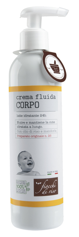 FIOCCHI DI RISO CREMA FLUIDA CORPO IDRATANTE 240 ML - Farmacia Dott. Pasquale Russo
