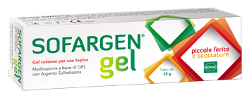 MEDICAZIONE IN GEL SOFARGEN TUBO 25 G - Farmacia Dott. Pasquale Russo