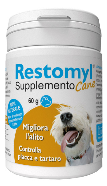 RESTOMYL SUPPLEMENTO CANE FLACONCINO 60 G - Farmacia Dott. Pasquale Russo