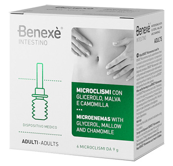 BENEXE' MICROCLISMI ADULTI 6 PEZZI X 9 G FARMACIA - Farmacia Dott. Pasquale Russo