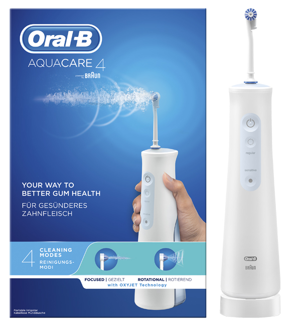 ORAL-B IDROPULSORE COMPATTO AQUACARE 4 - Farmacia Dott. Pasquale Russo