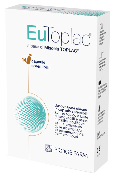 SOSPENSIONE OLEOSA EUTOPLAC 14 CAPSULE SPREMIBILI USO TOPICO - Farmacia Dott. Pasquale Russo