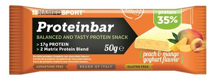 PROTEINBAR PEACH & MANGO YOGHURT 50 G - Farmacia Dott. Pasquale Russo