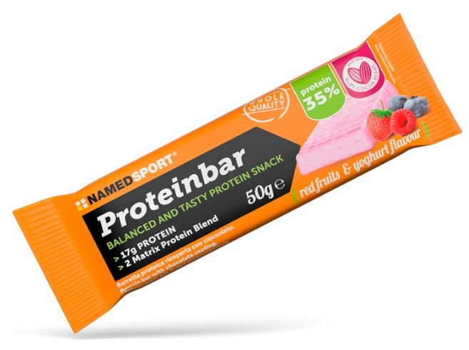 PROTEINBAR RED FRUITS & YOGHURT BARRETTA 50 G - Farmacia Dott. Pasquale Russo