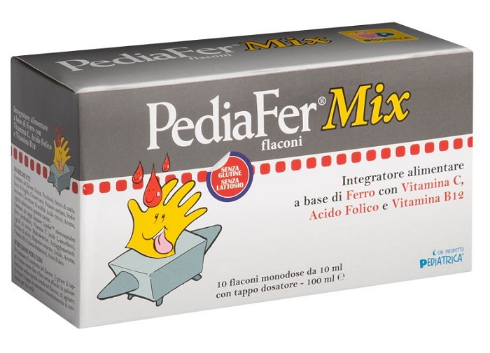PEDIAFER MIX 10 FLACONI DA 10 ML - Farmacia Dott. Pasquale Russo