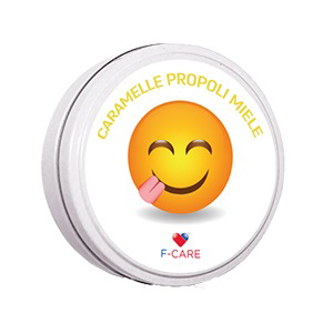 F CARE CARAMELLE PROPOLI MIELE 40 G - Farmacia Dott. Pasquale Russo