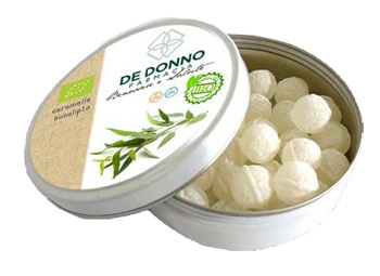 F CARE CARAMELLE EUCALIPTO BIO 50 G - Farmacia Dott. Pasquale Russo