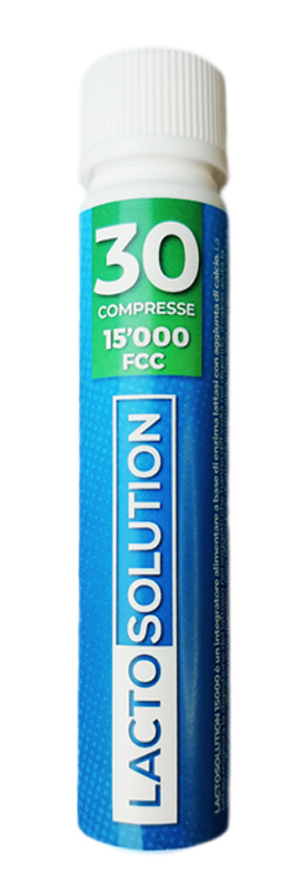 LACTOSOLUTION 15000 30 COMPRESSE - Farmacia Dott. Pasquale Russo