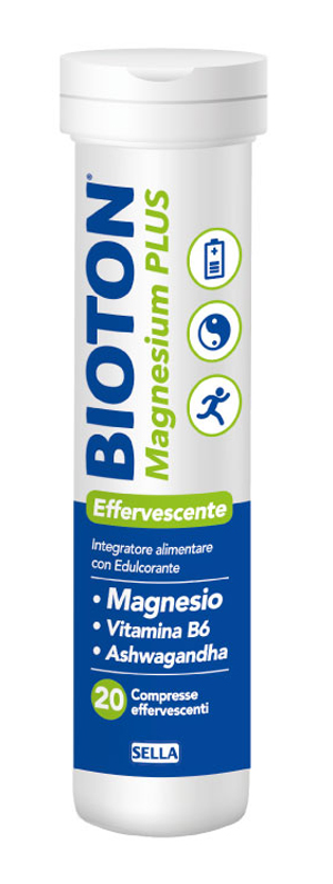 BIOTON MAGNESIUM PLUS 20 COMPRESSE EFFERVESCENTI - Farmacia Dott. Pasquale Russo