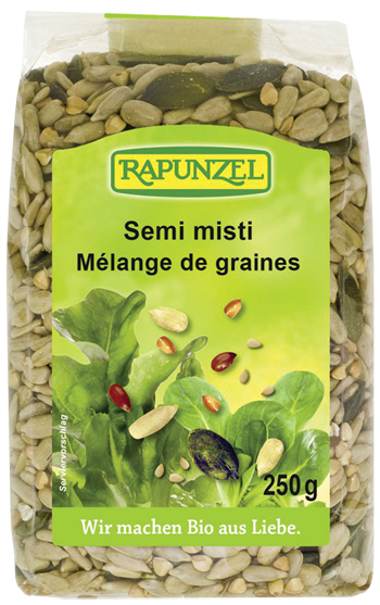 RAPUNZEL SEMI MISTI CROCCANTI 250 G - Farmacia Dott. Pasquale Russo