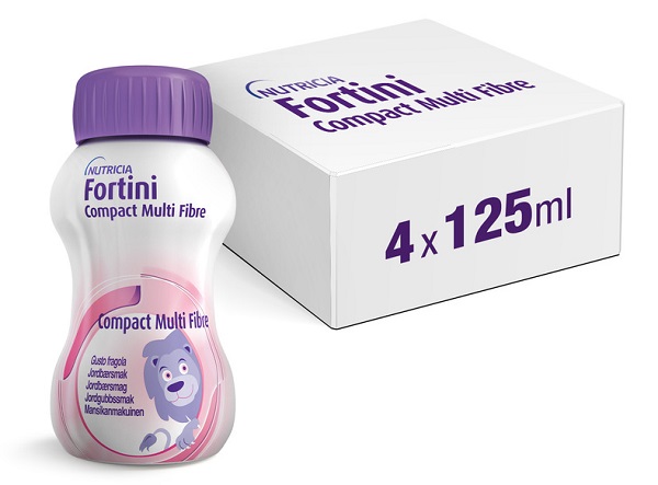 FORTINI COMPACT MULTI FIBRE FRAGOLA 4 PEZZI 125 G - Farmacia Dott. Pasquale Russo
