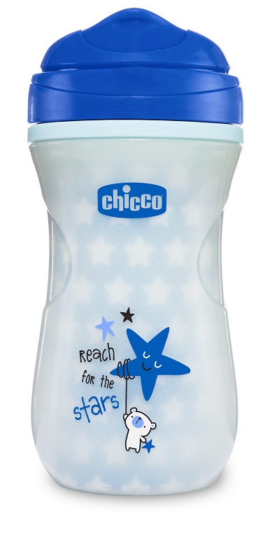 CHICCO TAZZA GLOWING 14M+ AZZURRA - Farmacia Dott. Pasquale Russo