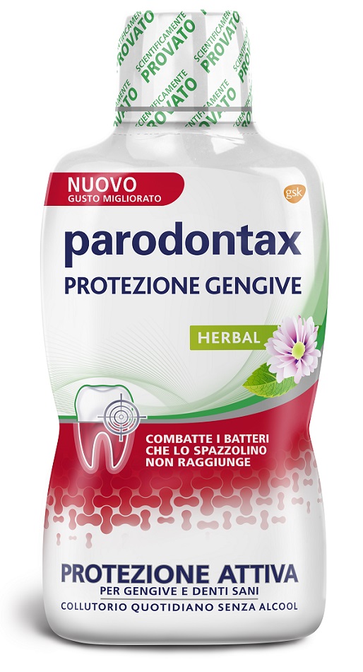 PARODONTAX HERBAL PROTEZIONE GENGIVE COLLUTORIO 500 ML - Farmacia Dott. Pasquale Russo
