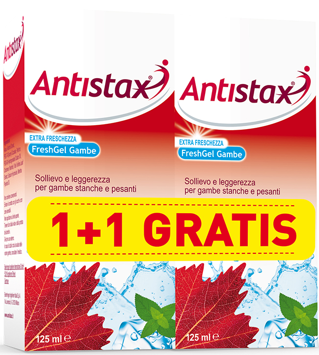 ANTISTAX FRESH GEL 125 ML 1+1 PROMO - Farmacia Dott. Pasquale Russo
