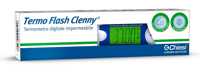 TERMOMETRO CLENNY TERMO FLASH PREDITTIVO 10 SECONDI WATERPROOF - Farmacia Dott. Pasquale Russo