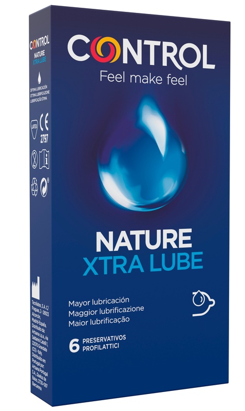 PROFILATTICO CONTROL NATURE 2,0 XTRA LUBE 6 PEZZI - Farmacia Dott. Pasquale Russo