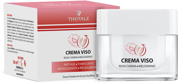 THOTALE CREMA VISO ROSA CANINA E MELOGRANO 50 ML - Farmacia Dott. Pasquale Russo