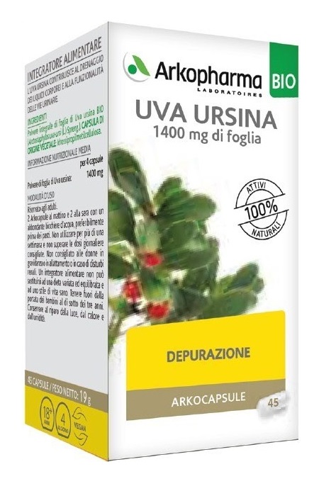 ARKO CAPSULE UVA URSINA BIO 45 CAPSULE - Farmacia Dott. Pasquale Russo