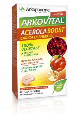 ACEROLA BOOST 24 COMPRESSE - Farmacia Dott. Pasquale Russo