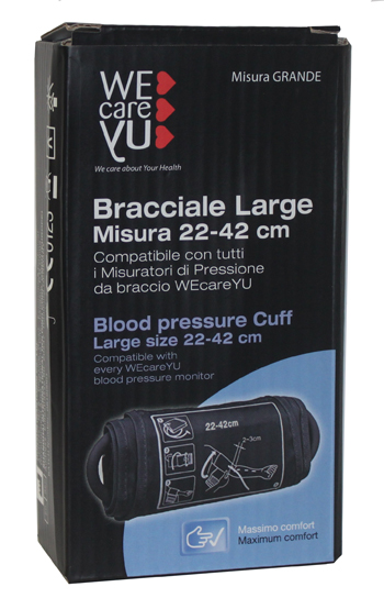 WECAREYU BRACC LARGE MISURATORE PRESSIONE - Farmacia Dott. Pasquale Russo