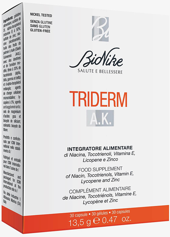 TRIDERM AK 30 CAPSULE - Farmacia Dott. Pasquale Russo