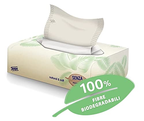 TEMPO BOX FAZZOLETTI NATURAL&SOFT 70 PEZZI - Farmacia Dott. Pasquale Russo