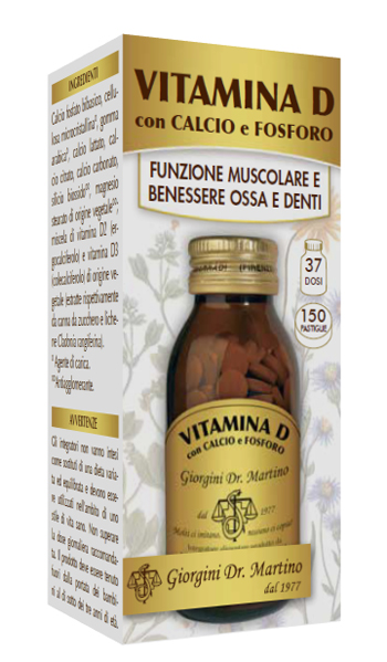 VITAMINA D CALCIO/FOSFORO 150 PASTIGLIE - Farmacia Dott. Pasquale Russo