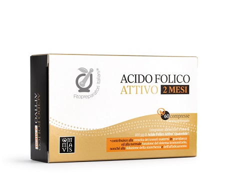 FITOPREPARATORI ITALIANI ACIDO FOLICO ATTIVO 60 COMPRESSE - Farmacia Dott. Pasquale Russo