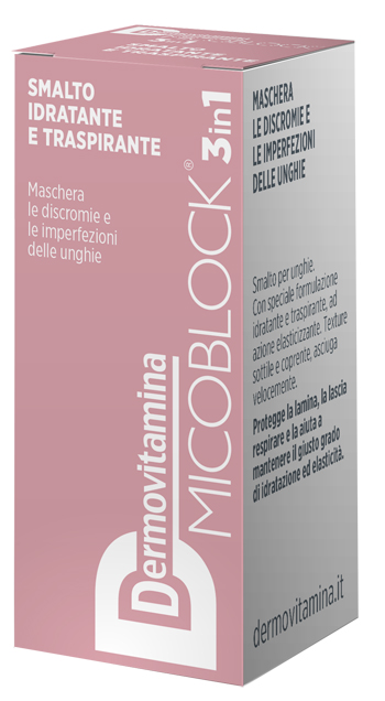 DERMOVITAMINA MICOBLOCK 3 IN 1 SMALTO IDRATANTE E TRASPIRANTE NUDE 5 ML - Farmacia Dott. Pasquale Russo